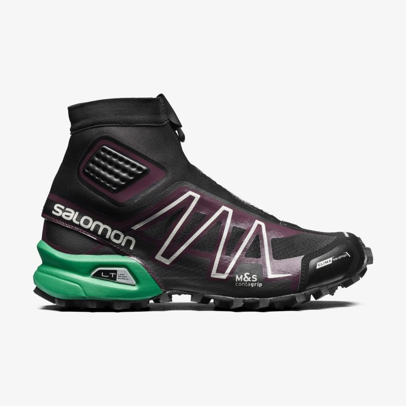 Bambas Salomon SNOWCROSS ADVANCED Hombre Negras (ES-UPVY)